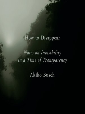 cover image of How to Disappear